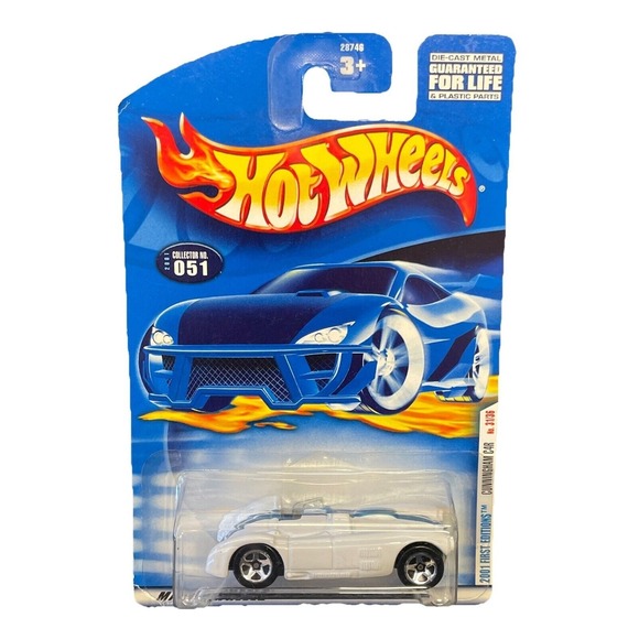 Hot Wheels Other - Hot Wheels 2001 First Editions Cunningham C4R White 31/36